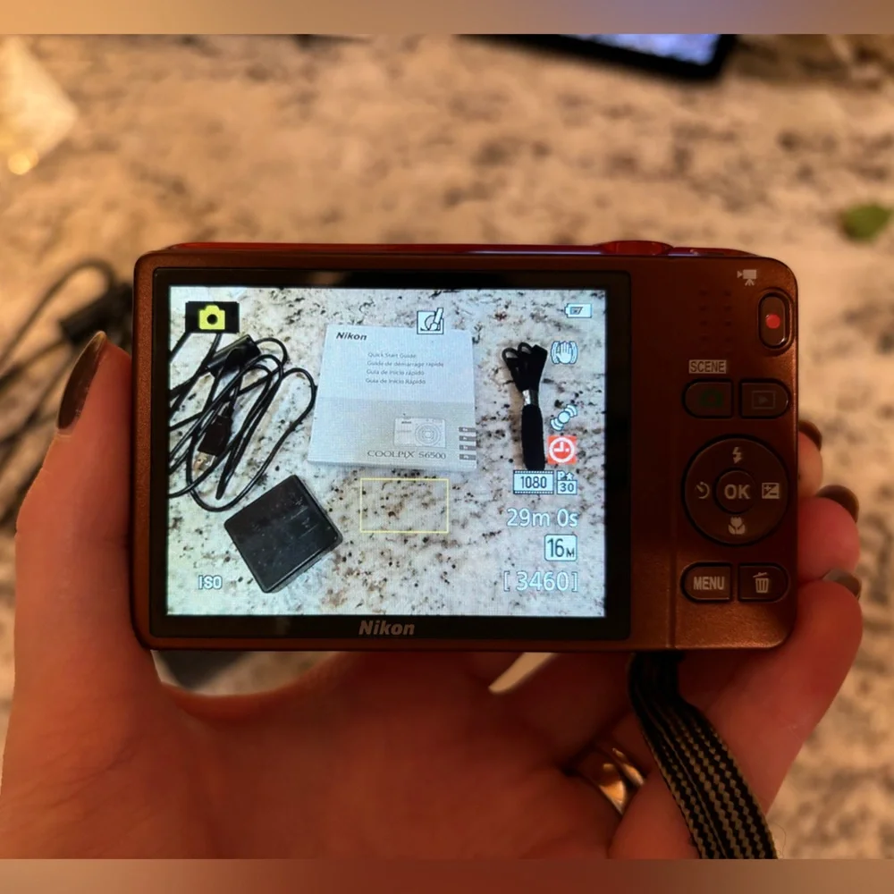 Nikon Coolpix S6500 Digital Camera with WiFi